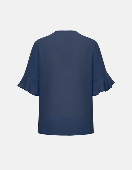 Womens Aria Fluted Sleeve Blouse - Sales