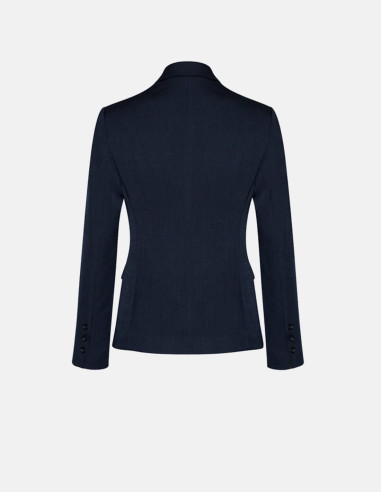 Womens Comfort Wool Stretch 2 Button Mid Length Jacket - Sales