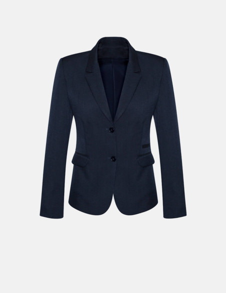 Womens Comfort Wool Stretch 2 Button Mid Length Jacket - Sales