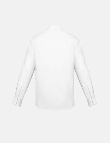 Mens Charlie Slim Fit Long Sleeve Shirt - Office