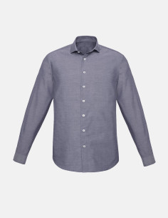 Mens Charlie Slim Fit Long Sleeve Shirt - Office