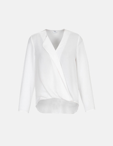 Womens Lily Hi-Lo Blouse - Office