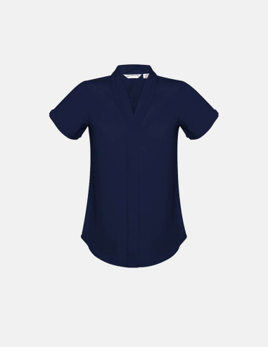 Womens Madison Short Sleeve Shirt - Office