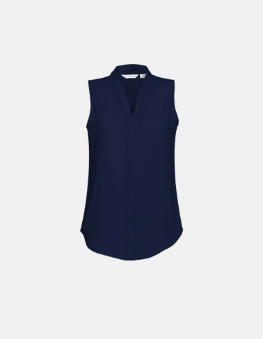 Womens Madison Sleeveless Top - Office