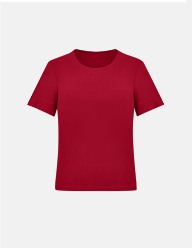 Womens Marley Short Sleeve Jersey Top - Office