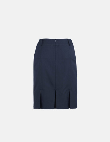 Womens Cool Stretch Multi-Pleat Skirt - Office