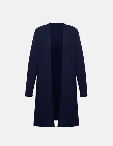 Womens Chelsea Longline Cardigan - Office