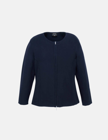 Womens 2-Way Zip Cardigan - Office