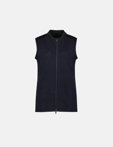 Womens Nova Zip Front Vest - Office