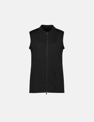 Womens Nova Zip Front Vest - Office