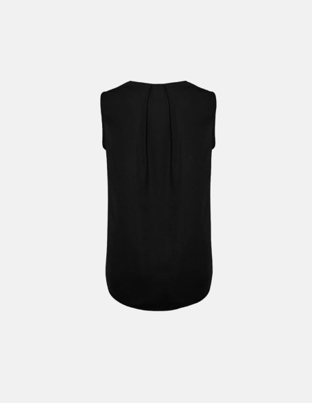 Womens Estelle Sleeveless Pleat Blouse - Sales